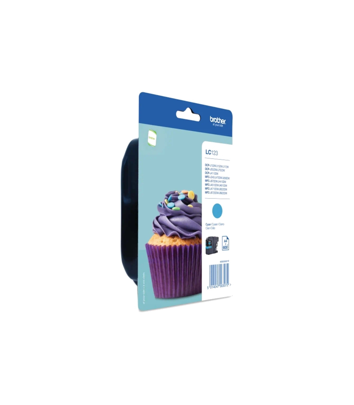 Brother Cartucho LC123CBP Cian Blister