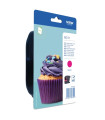 Brother Cartucho LC123MBP Magenta Blister