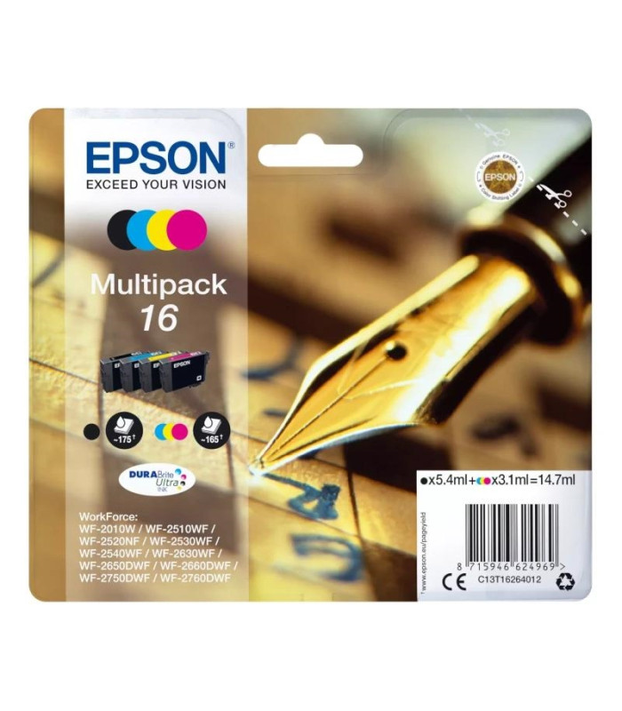 Epson Cartucho Multipack T16