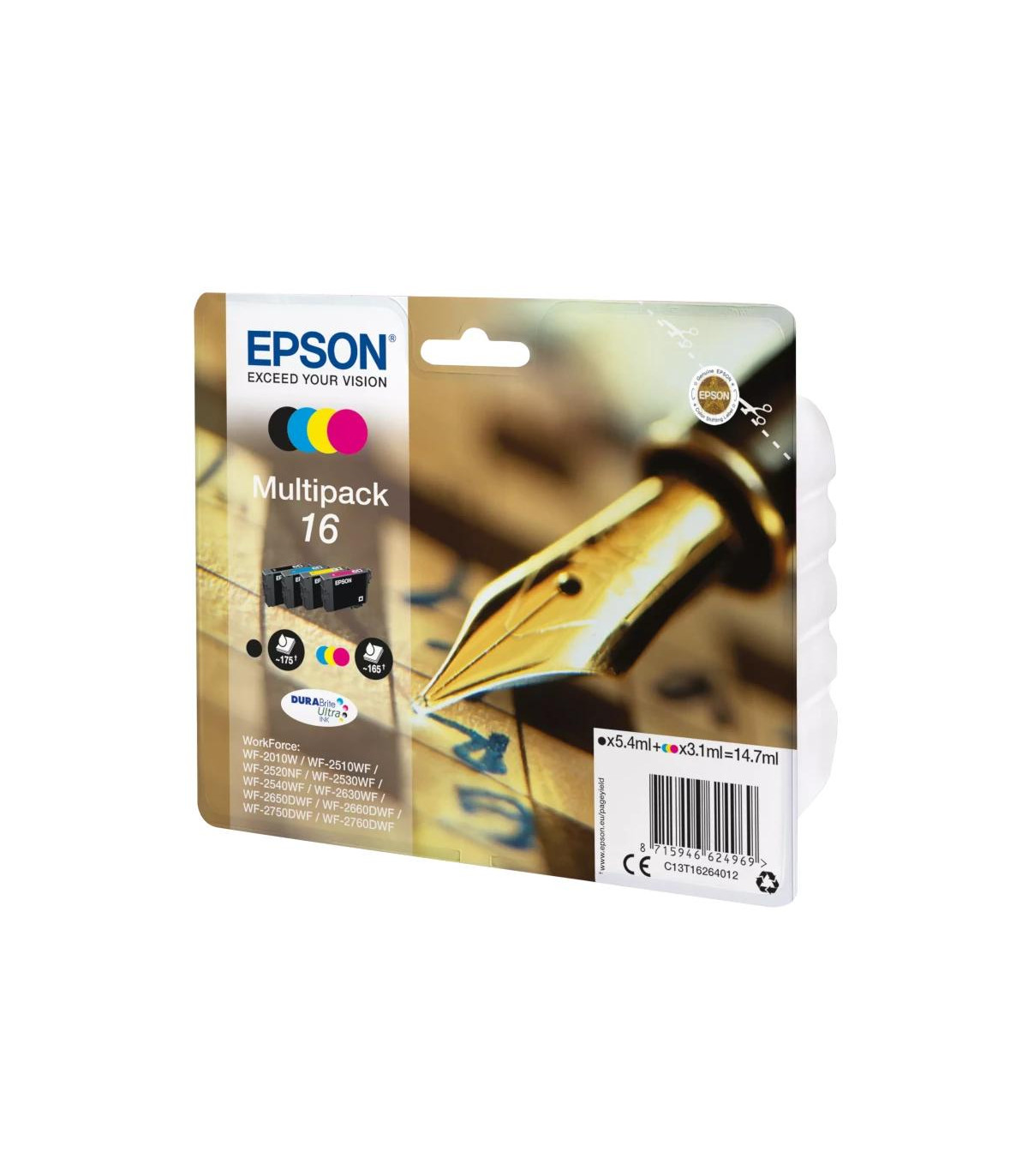 Epson Cartucho Multipack T16