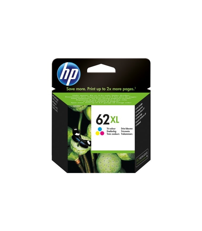 HP Cartucho 62XL Tricolor