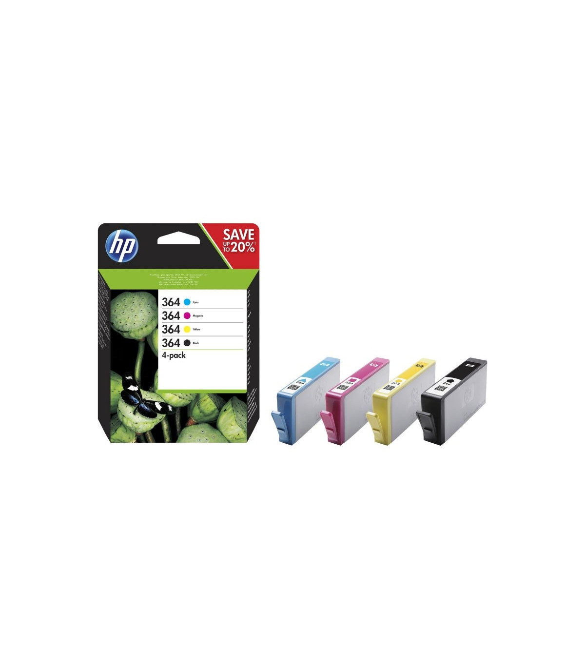 HP Cartucho Multipack 364