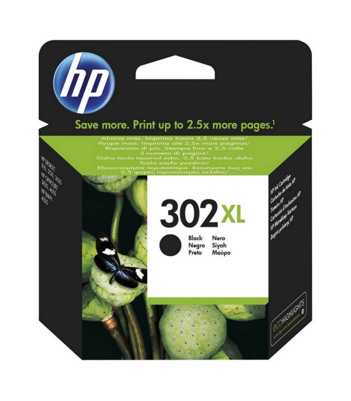 HP Cartucho 302XL Negro