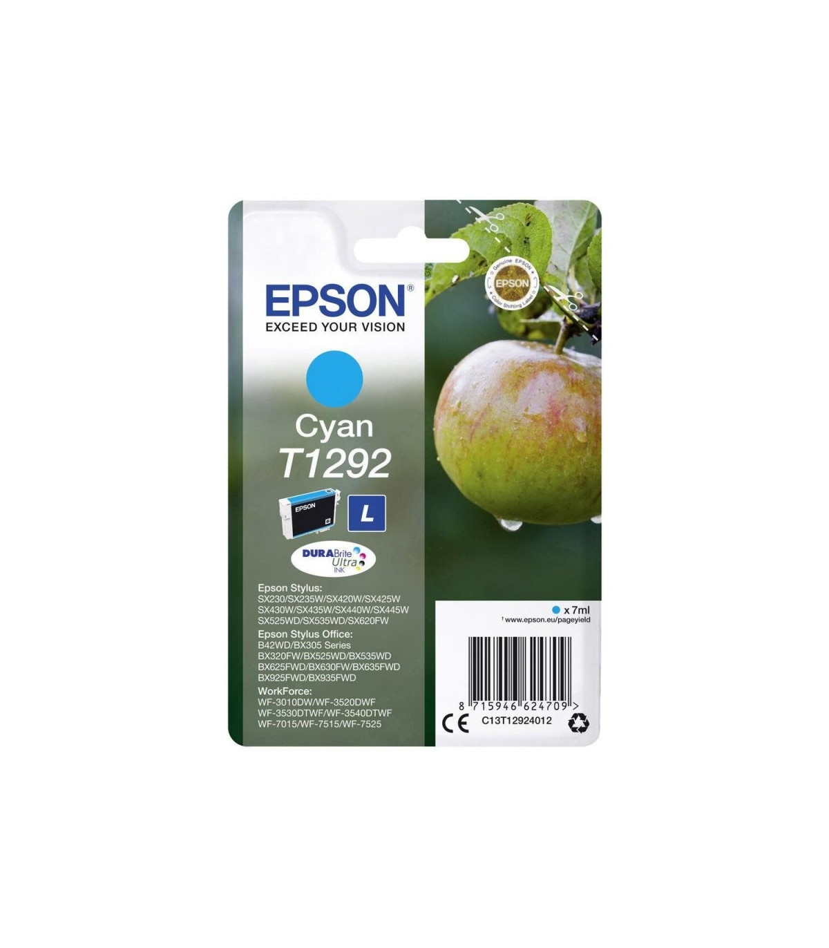 Epson Cartucho T1292 Cyan