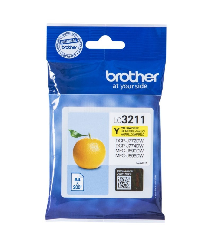Brother Cartucho LC3211Y Amarillo