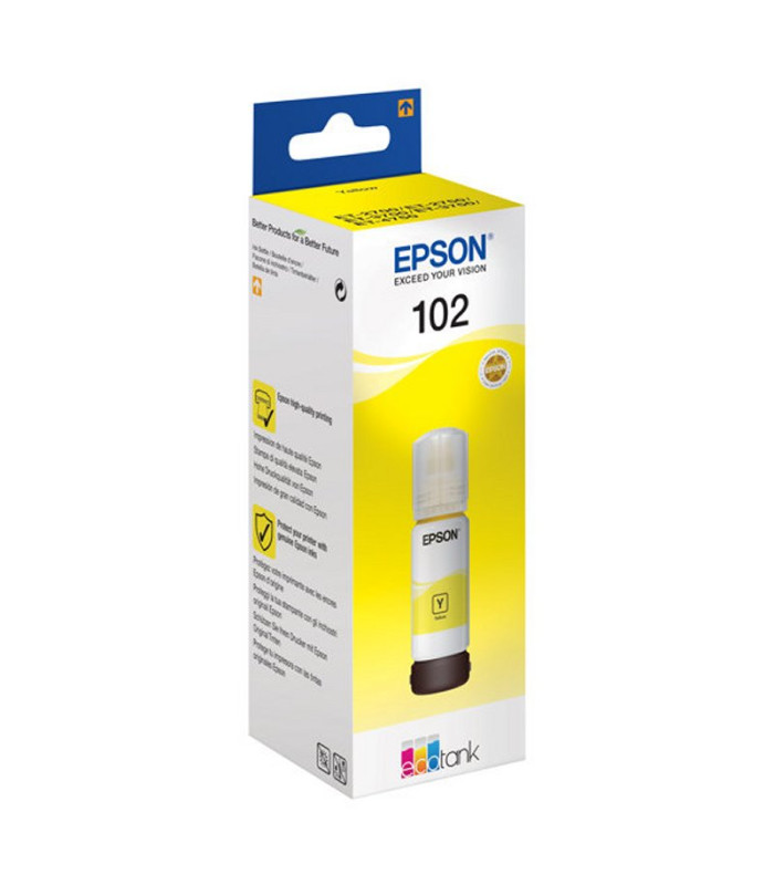 Epson Botella Tinta Ecotank 102 Amarillo