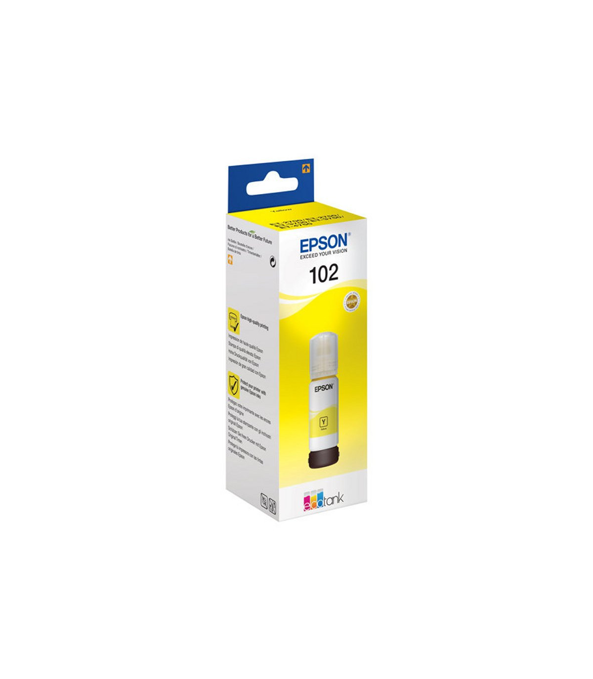 Epson Botella Tinta Ecotank 102 Amarillo
