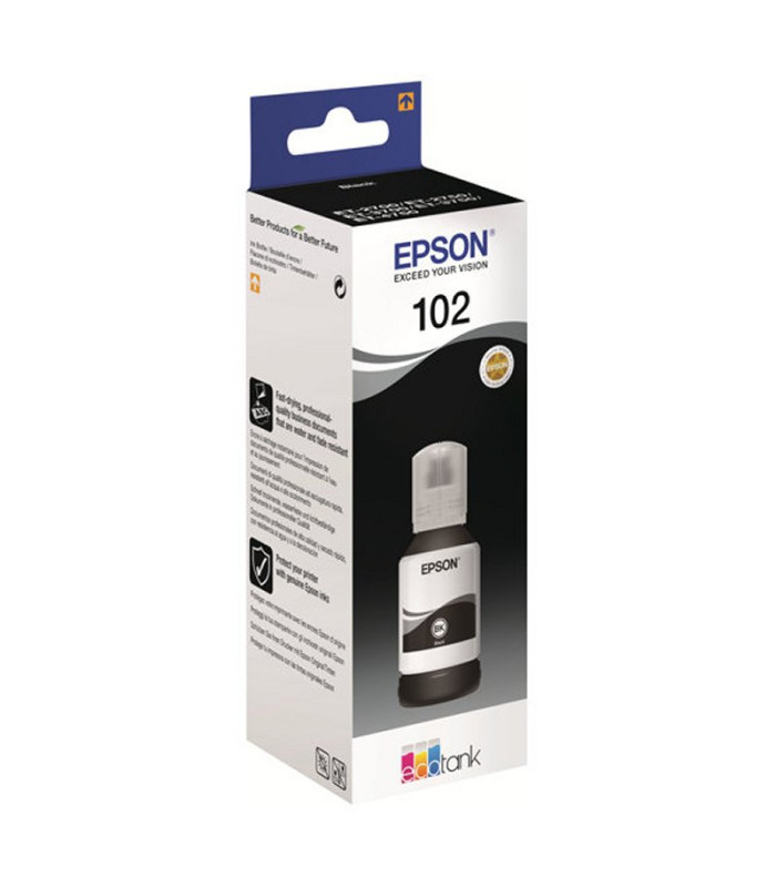 Epson Botella Tinta Ecotank 102 Negro