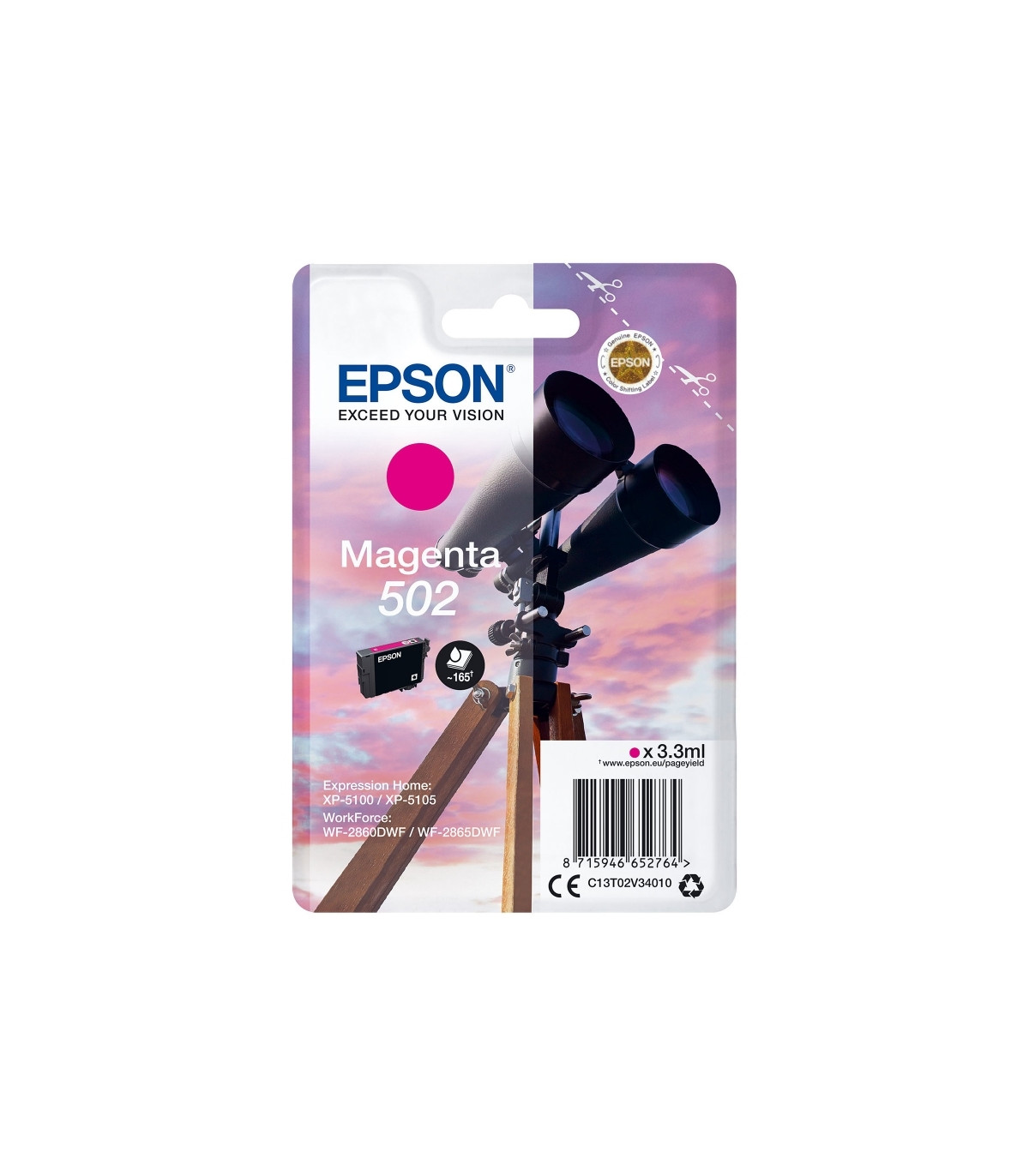 Epson Cartucho 502 Magenta