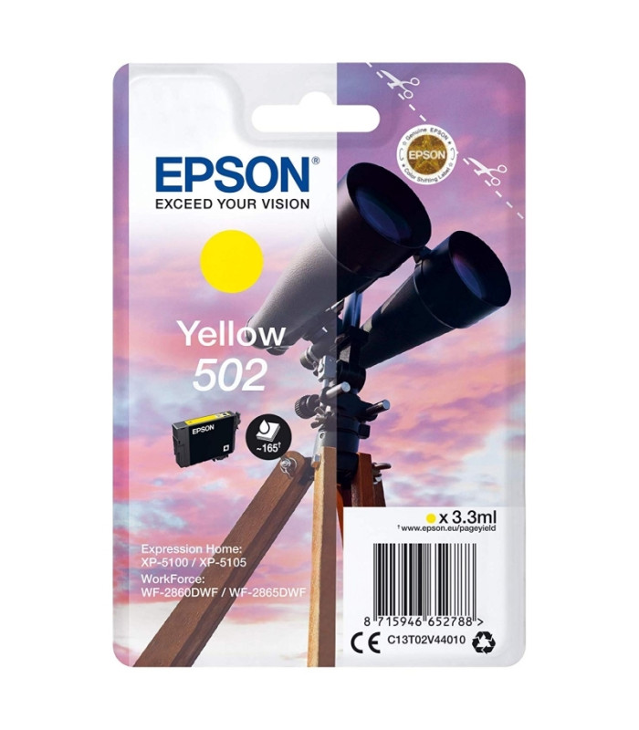 Epson Cartucho 502 Amarillo