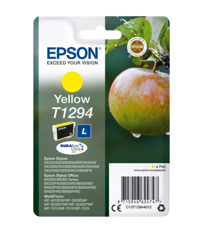 Epson Cartucho T1294 Amarillo
