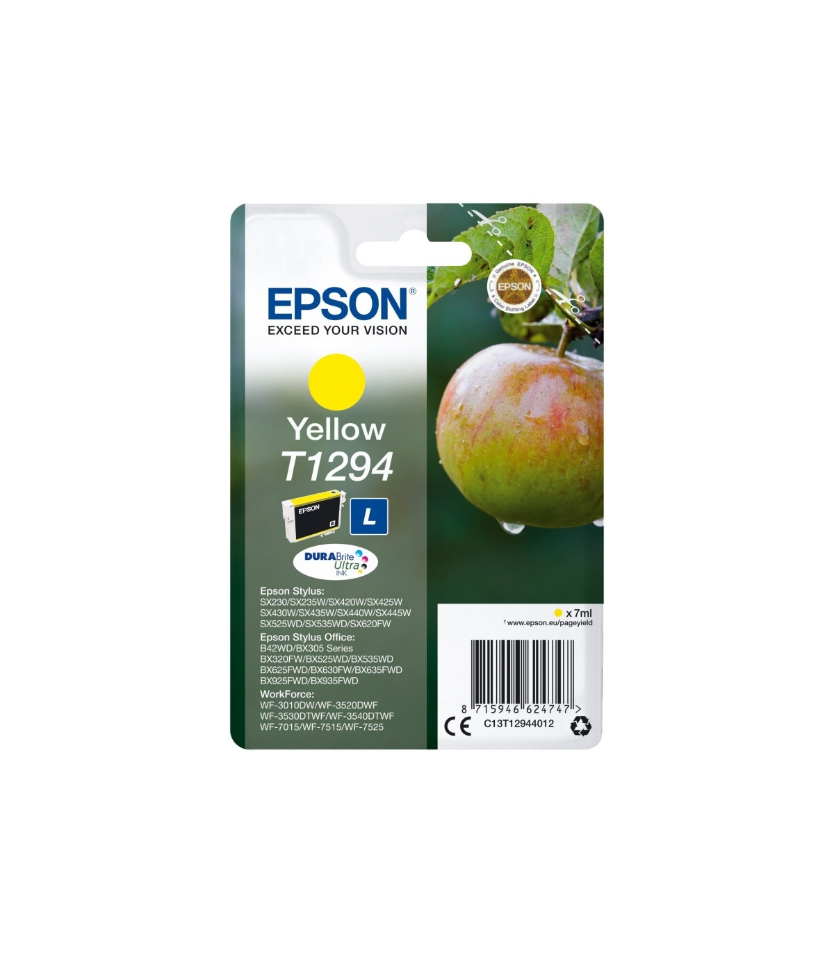 Epson Cartucho T1294 Amarillo