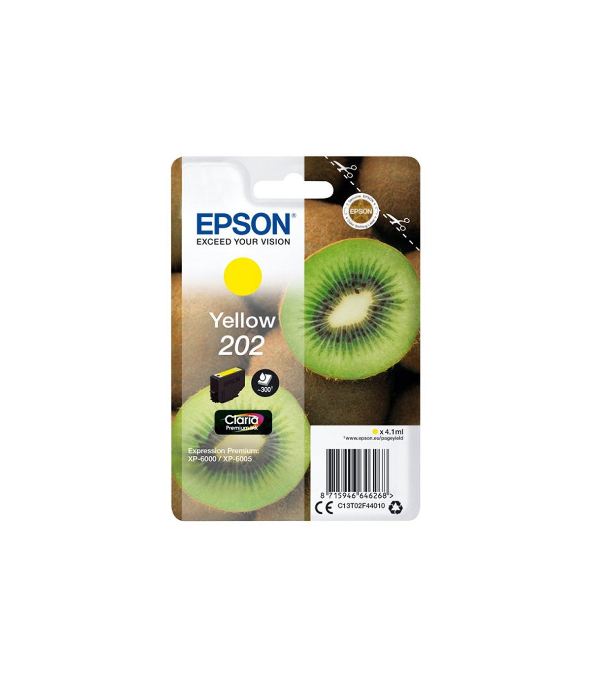 Epson Cartucho 202 Amarillo