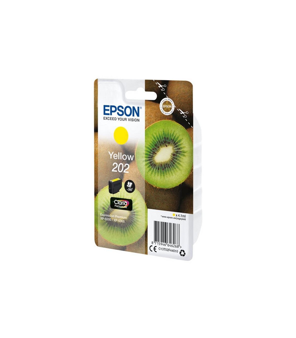 Epson Cartucho 202 Amarillo
