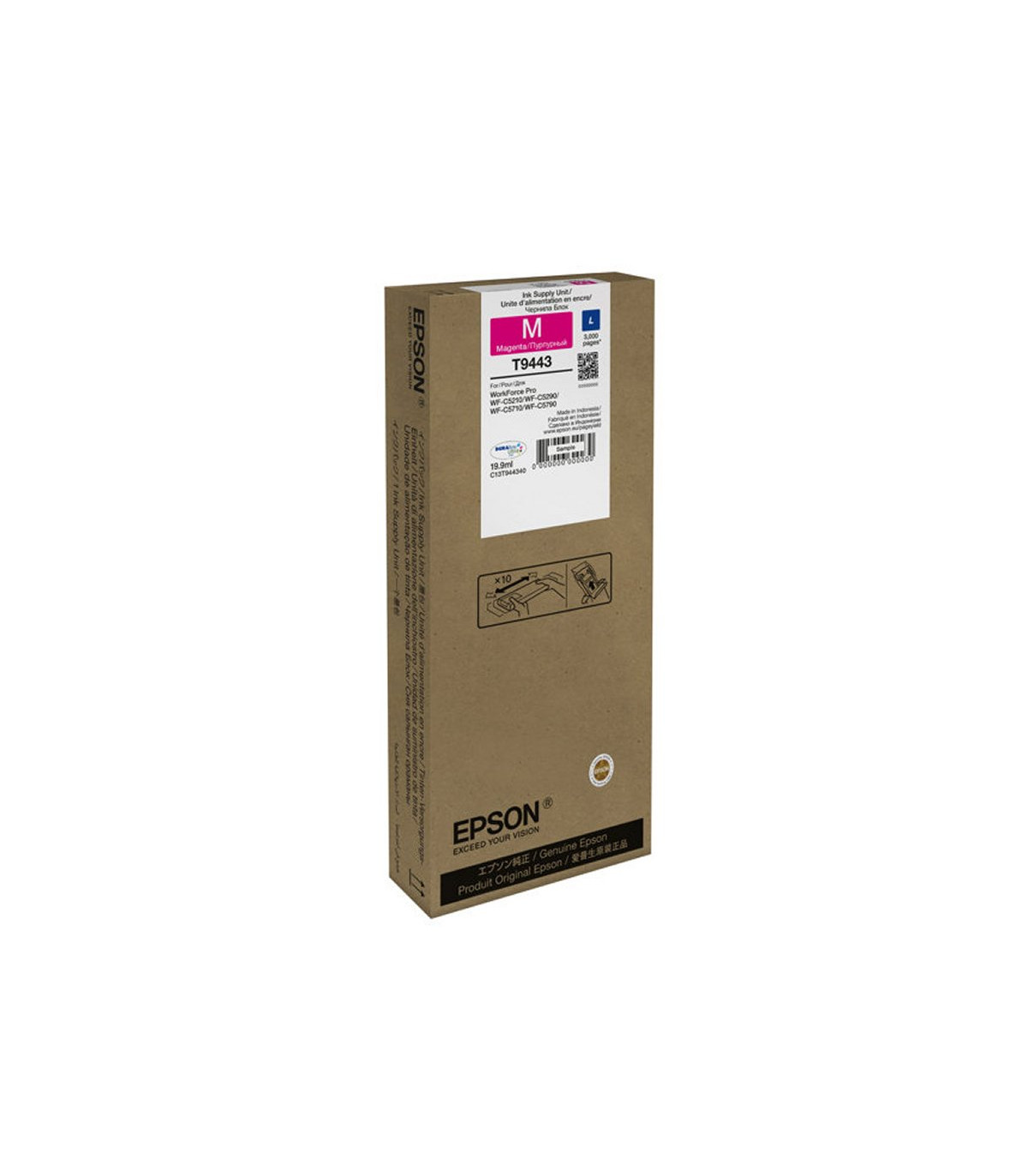Epson Cartucho T9443 Magenta