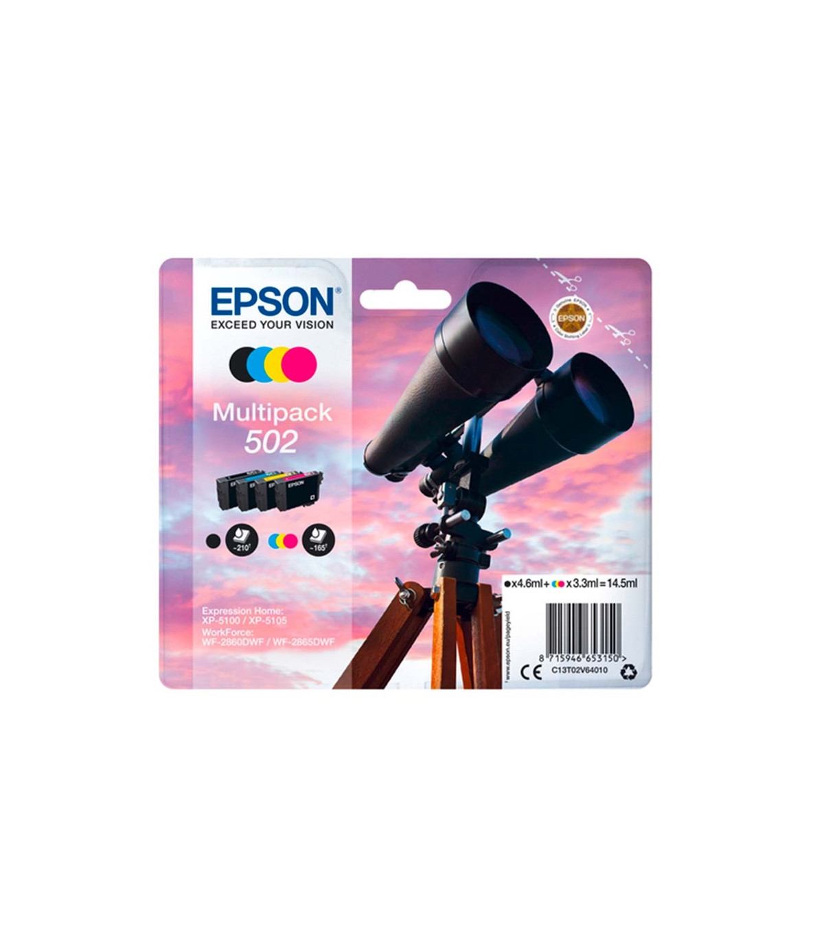 Epson Cartucho Multipack 502