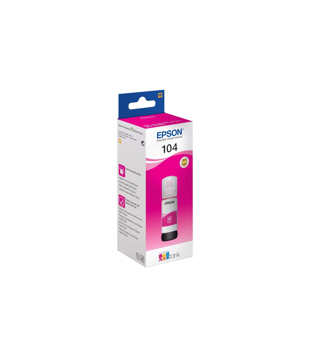 Epson Botella Tinta Ecotank 104 Magenta