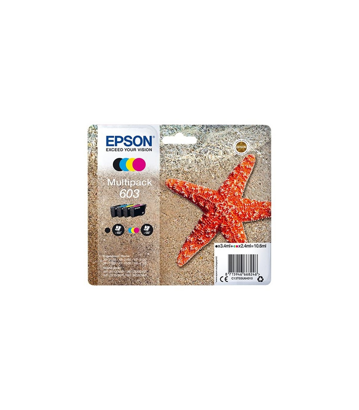 Epson Cartucho Multipack 603 4 Colores