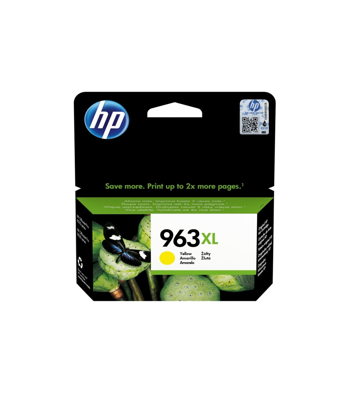 HP Cartucho 963XL Amarillo