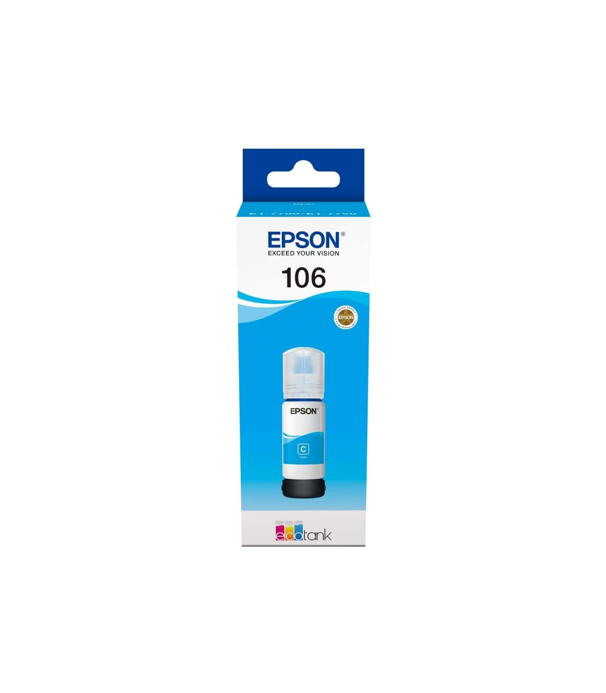 Epson Botella Tinta Ecotank 106 Cyan
