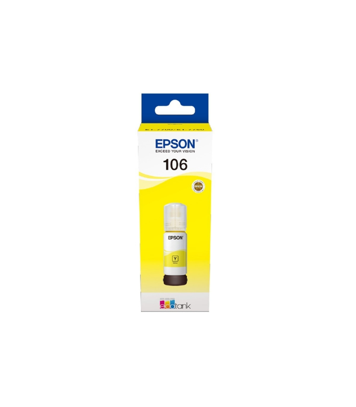 Epson Botella Tinta Ecotank 106 Amarillo