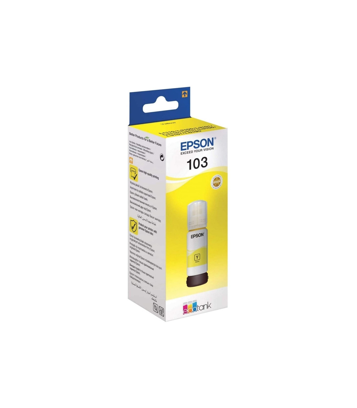 Epson Botella Tinta Ecotank 103 Amarillo