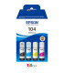 Epson Botellas Multipack Ecotank 104 4 Colores