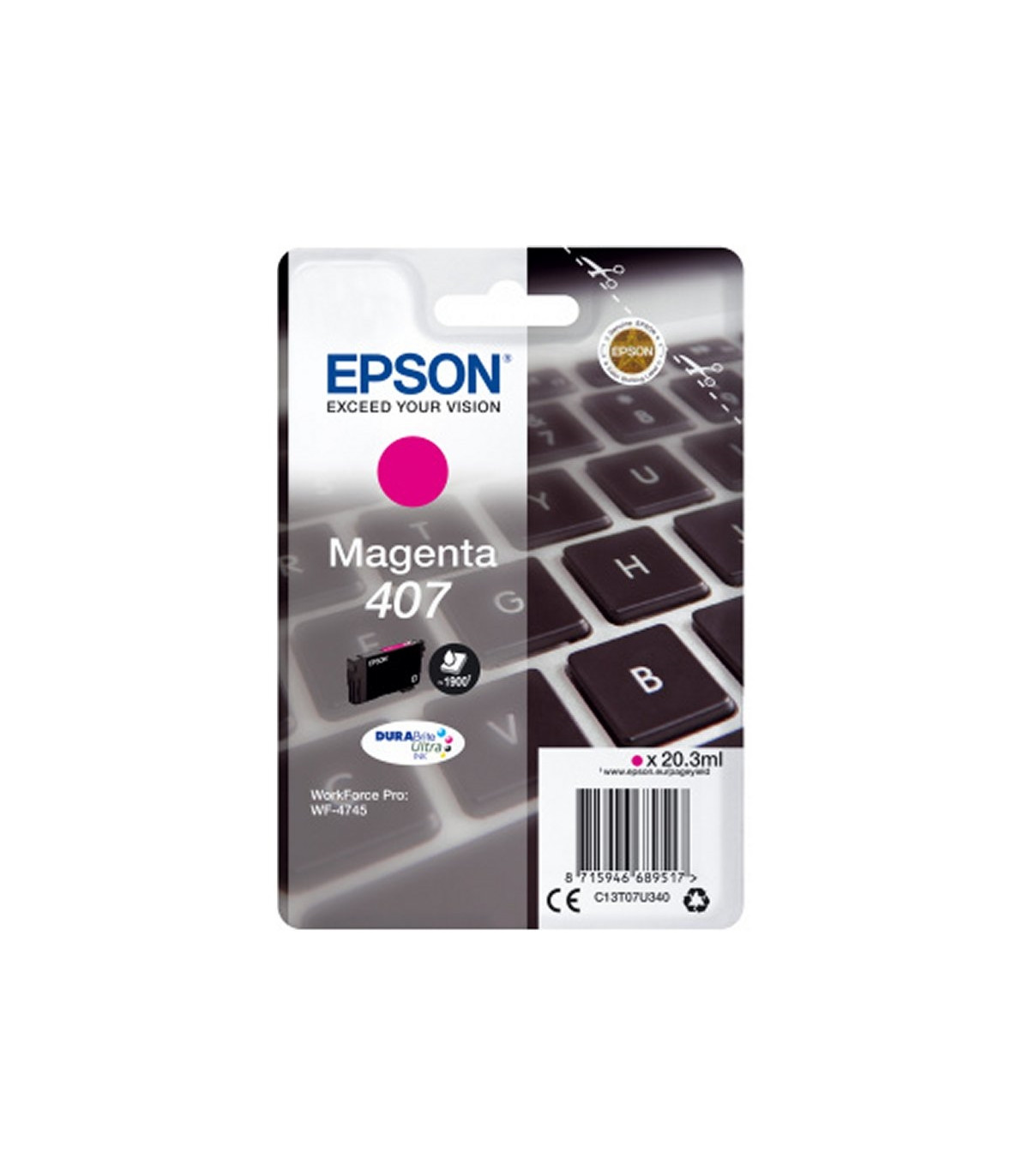 Epson Cartucho WF-4745 Magenta