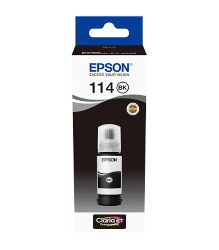 Epson Botella Tinta Ecotank 114 Negro