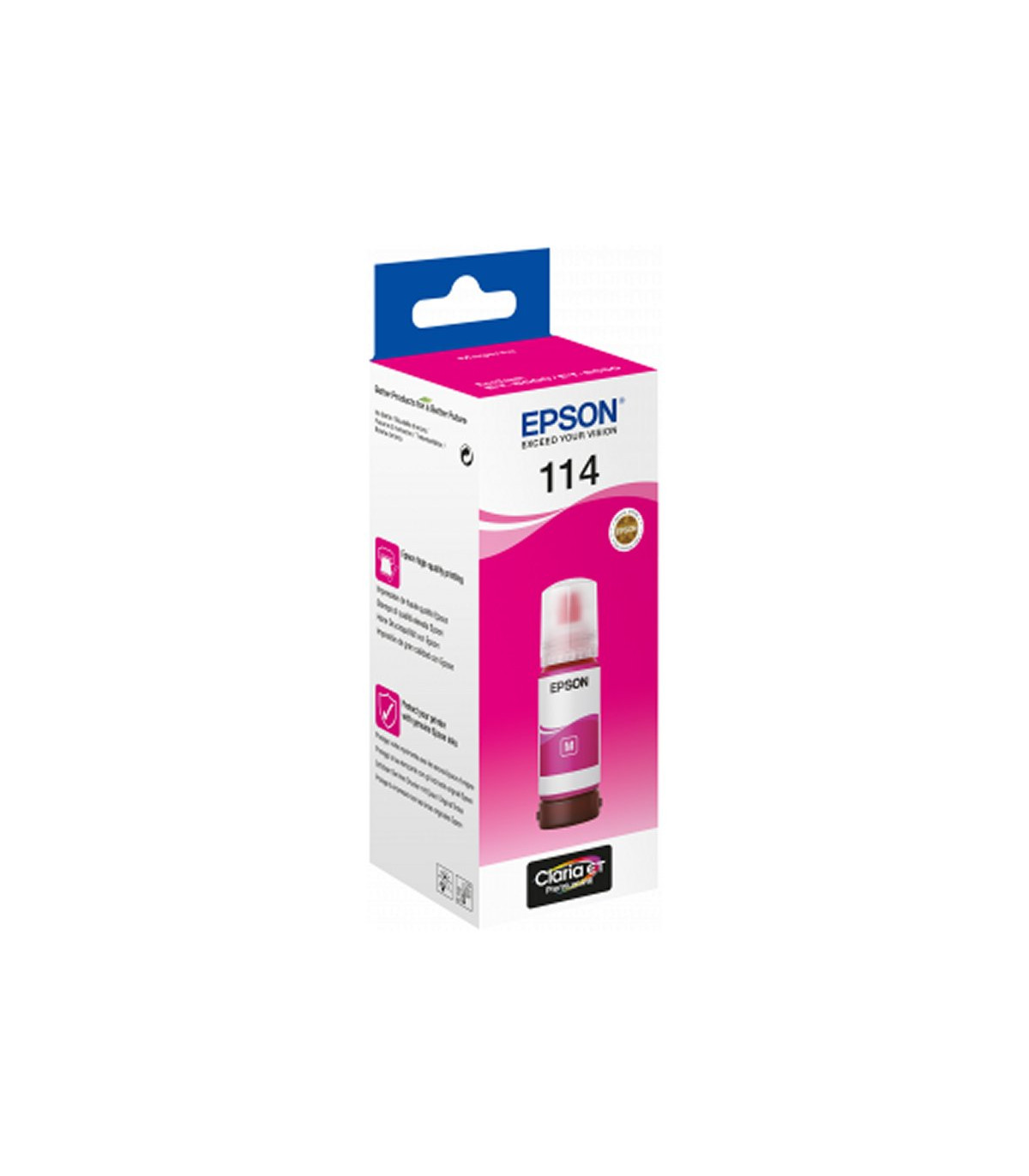Epson Botella Tinta Ecotank 114 Magenta