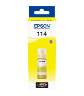 Epson Botella Tinta Ecotank 114 Amarillo