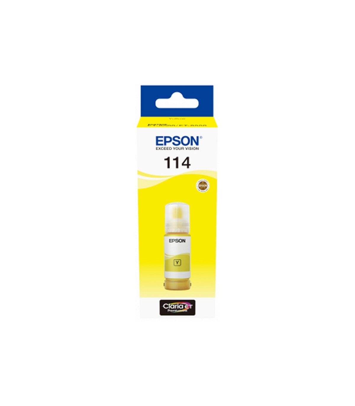 Epson Botella Tinta Ecotank 114 Amarillo