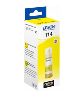 Epson Botella Tinta Ecotank 114 Amarillo