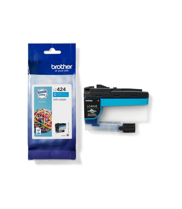 Brother Cartucho LC424C Cyan