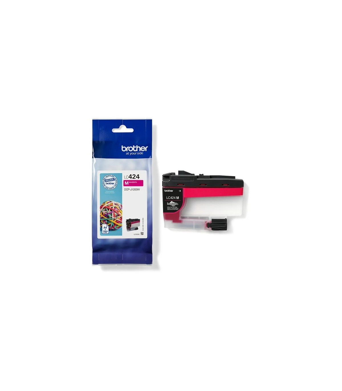 Brother Cartucho LC424M Magenta