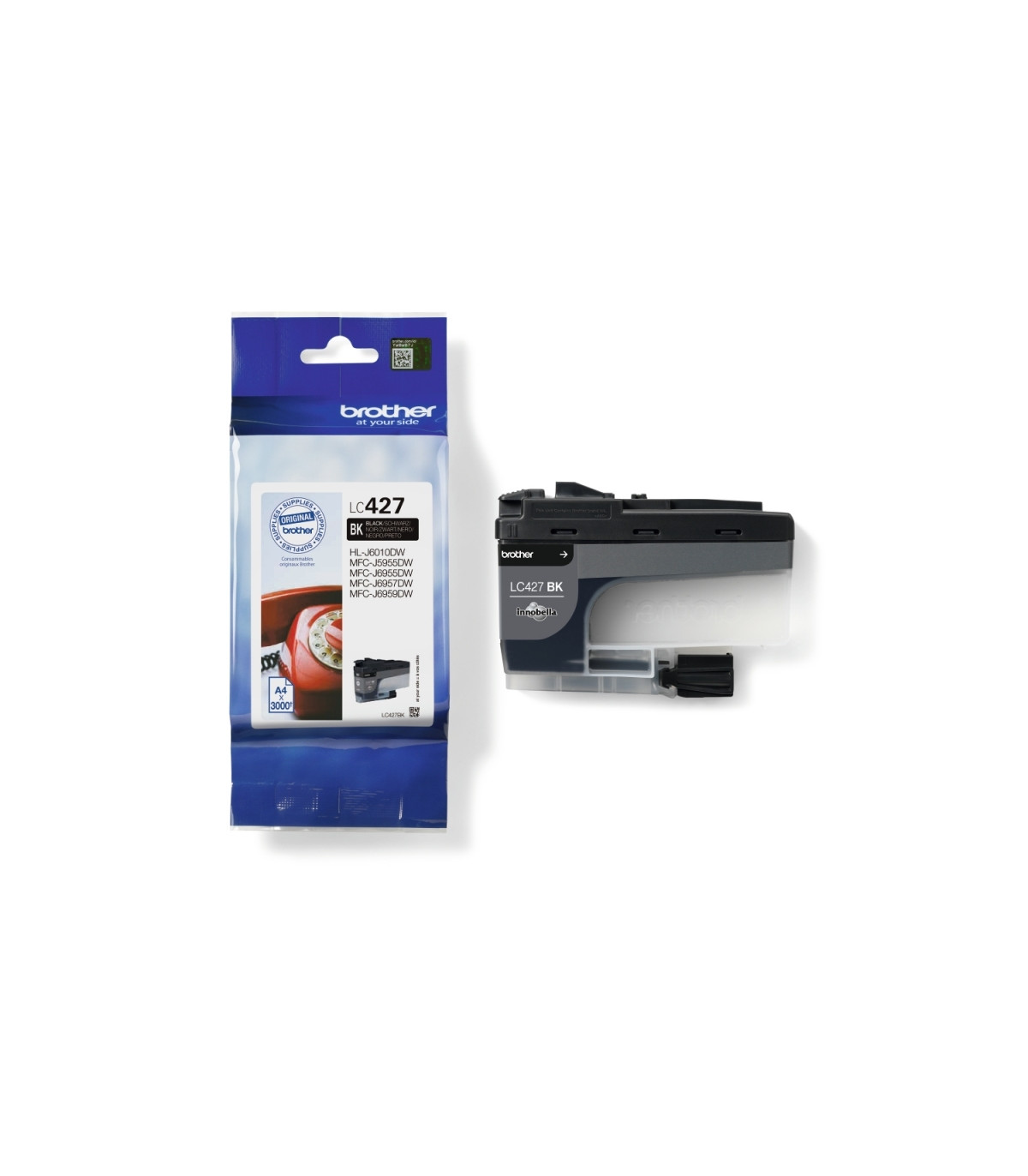 Brother Cartucho LC427BK Negro