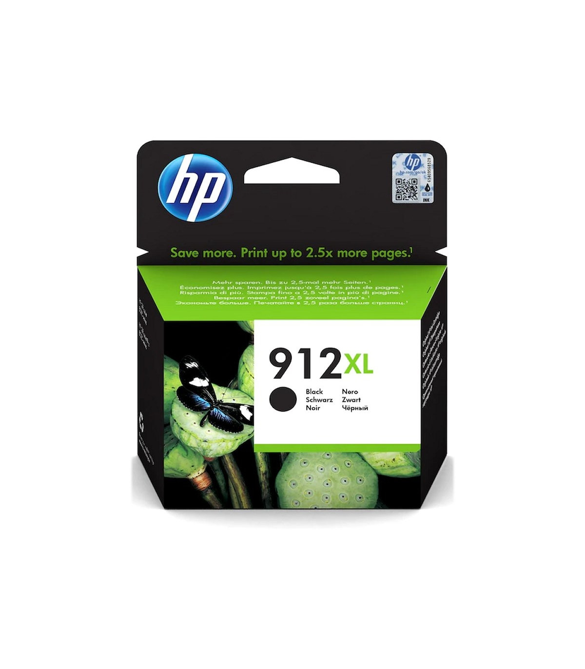 HP Cartucho 912XL Negro