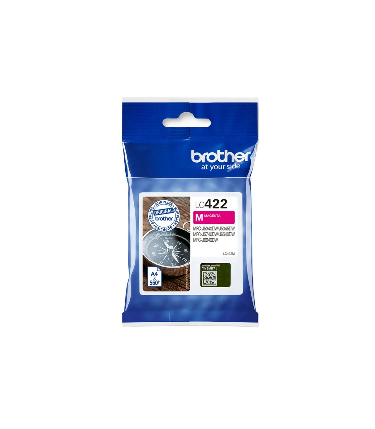 Brother Cartucho LC422M Magenta