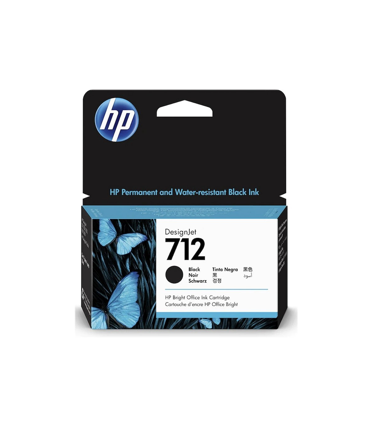 HP Cartucho 712 Negro
