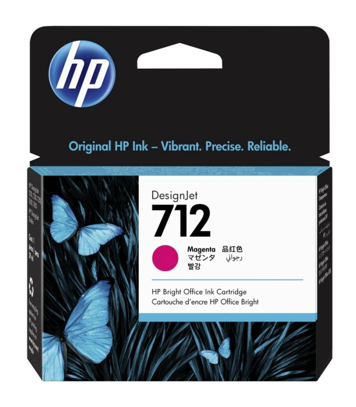 HP Cartucho 712 Magenta