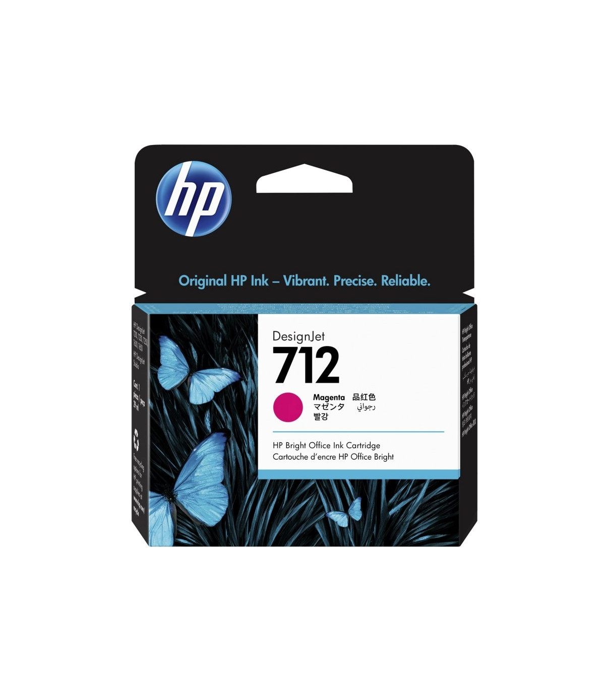 HP Cartucho 712 Magenta