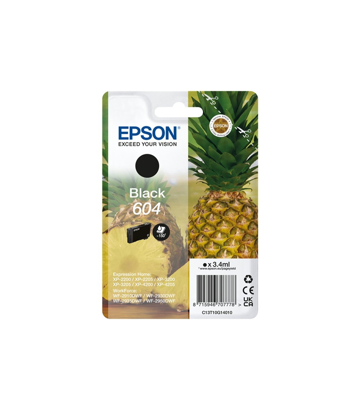 Epson Cartucho 604 Negro
