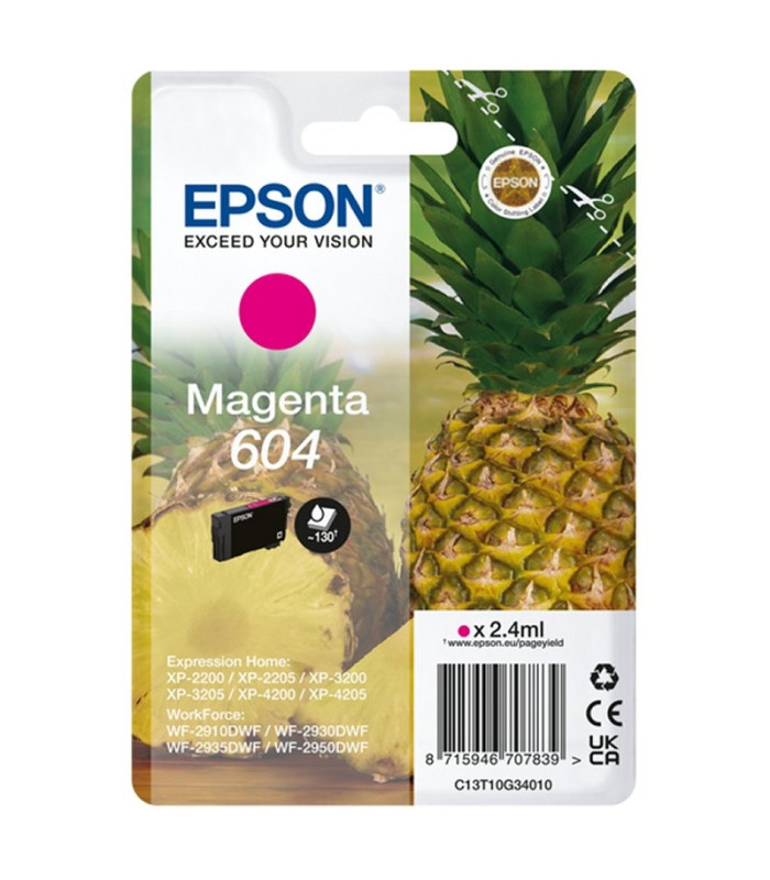 Epson Cartucho 604 Magenta