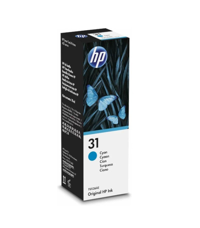 HP Cartucho Kit de Relleno de Tinta 31 Cian