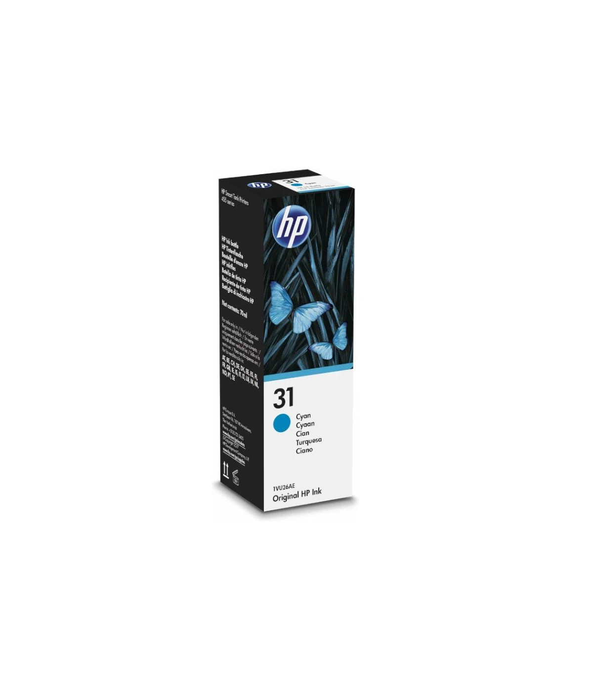 HP Cartucho Kit de Relleno de Tinta 31 Cian