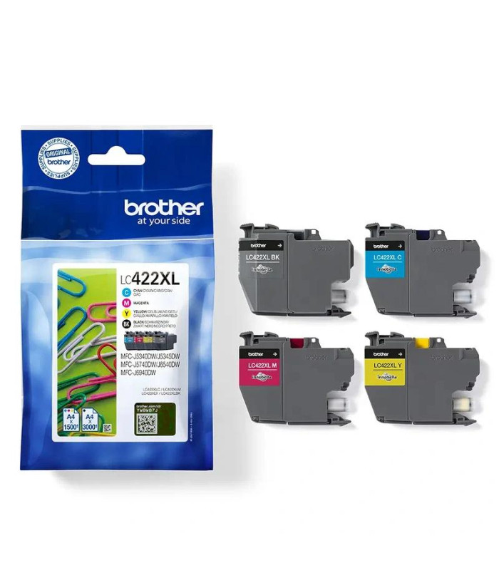 Brother Cartucho Multipack LC422XLVAL