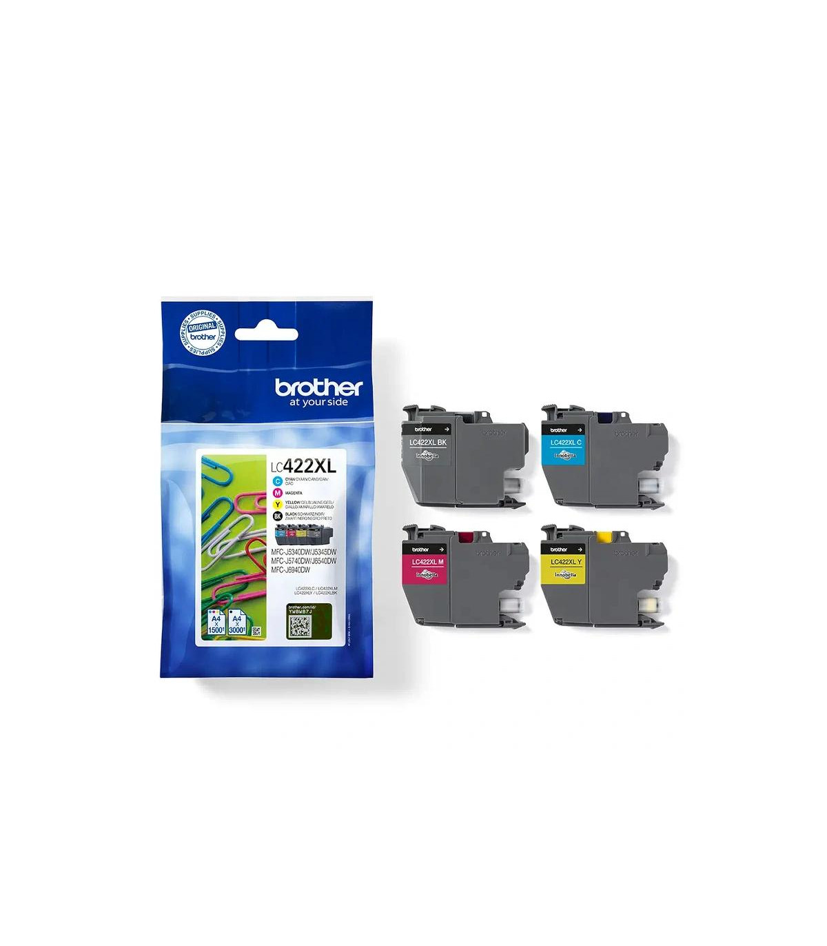 Brother Cartucho Multipack LC422XLVAL