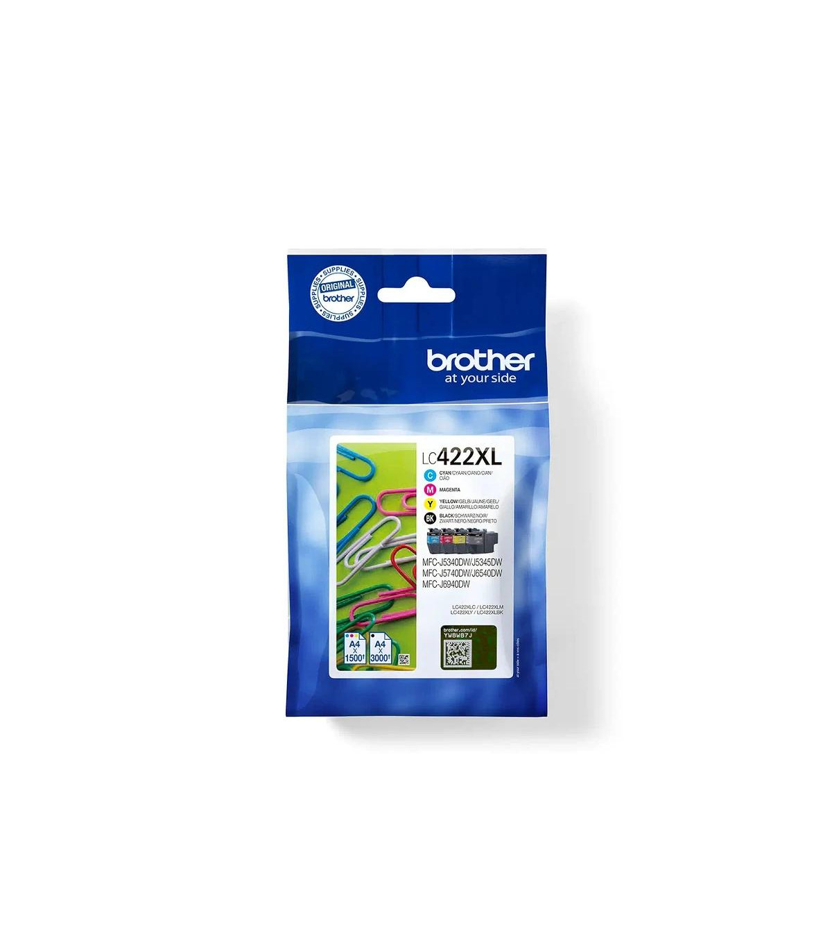 Brother Cartucho Multipack LC422XLVAL