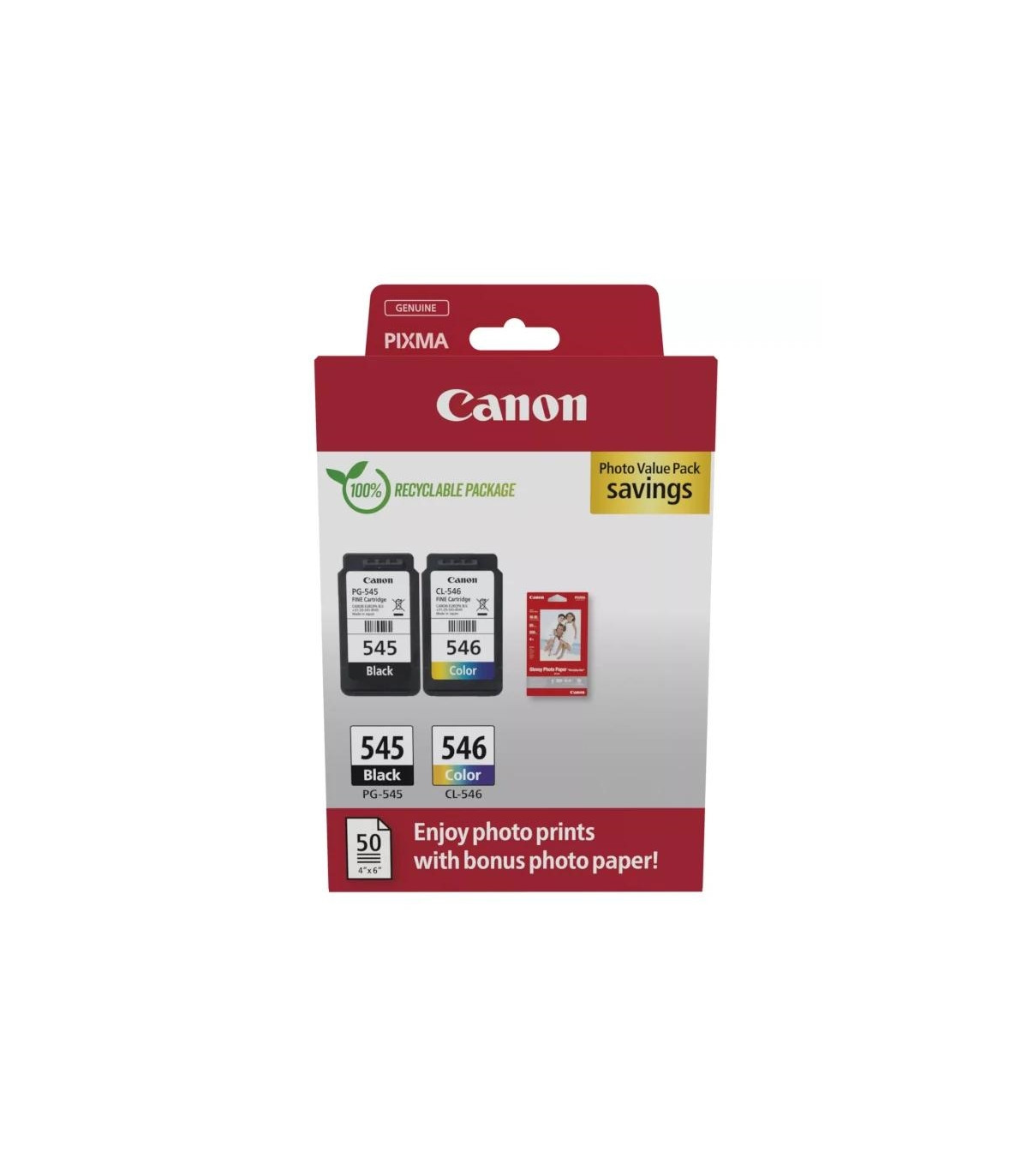 Canon Cartucho Multipack PG-545/CL546