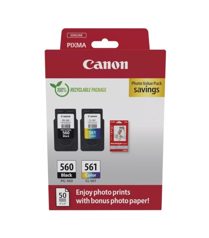 Canon Cartucho Multipack PG-560 /CLI-561+ papel Fo